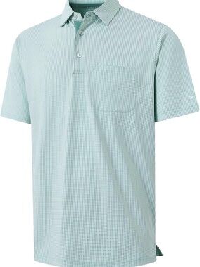 NWT-Polo Shirts Short Sleeve Dry Fit Jacquard Performance Moisture Wicking